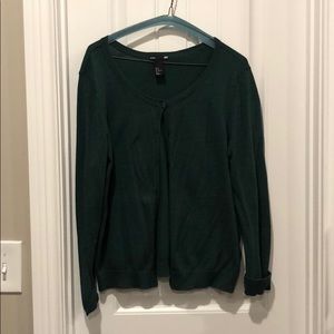 Green Cardigan